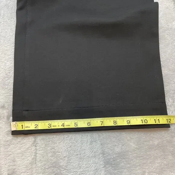 Maeve Colette Pants Womens 33T Black Cropped Wide Leg Merrick White NWT $130 - Picture 11 of 11